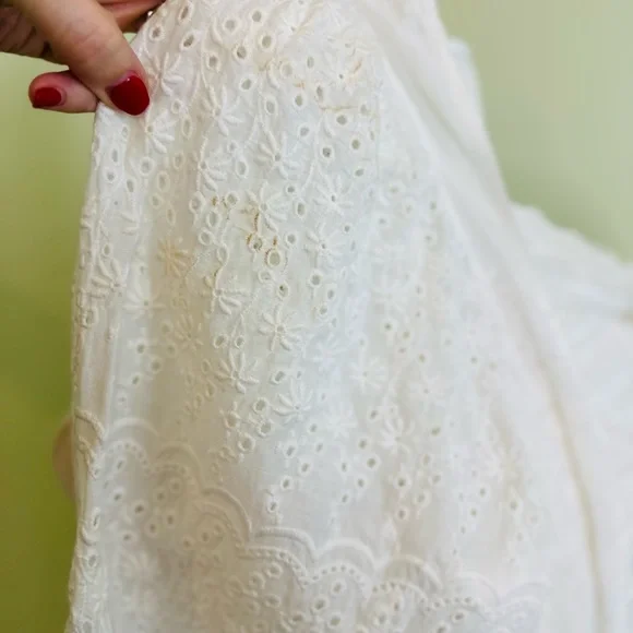 *NWT* LoveShackFancy Preslina White Eyelet Dress - Picture 10 of 12